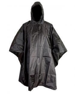 US Style Poncho - Black 1